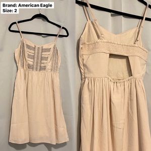 American Eagle Summer Beaded Dress - Size S